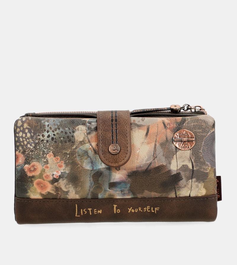 Anekke Shōen Large Flexible RFID Wallet Ventas relámpago