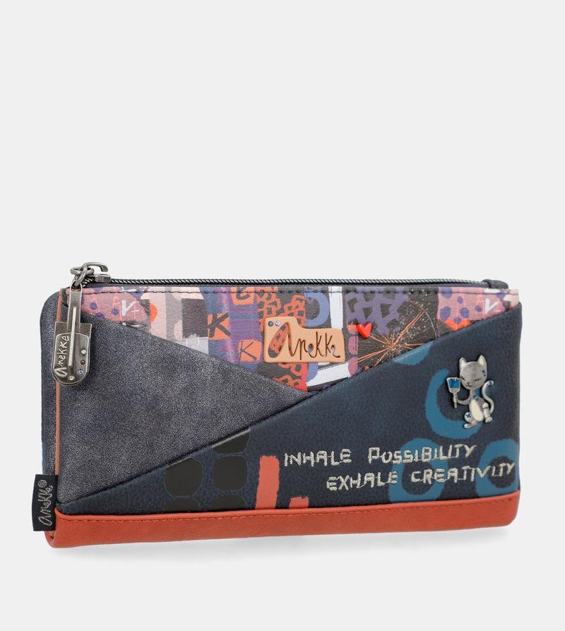 Anekke Origami Large Flexible RFID Wallet Rebajas top