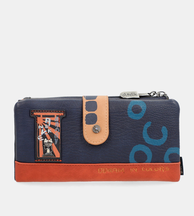 Anekke Origami Large Flexible RFID Wallet Rebajas top