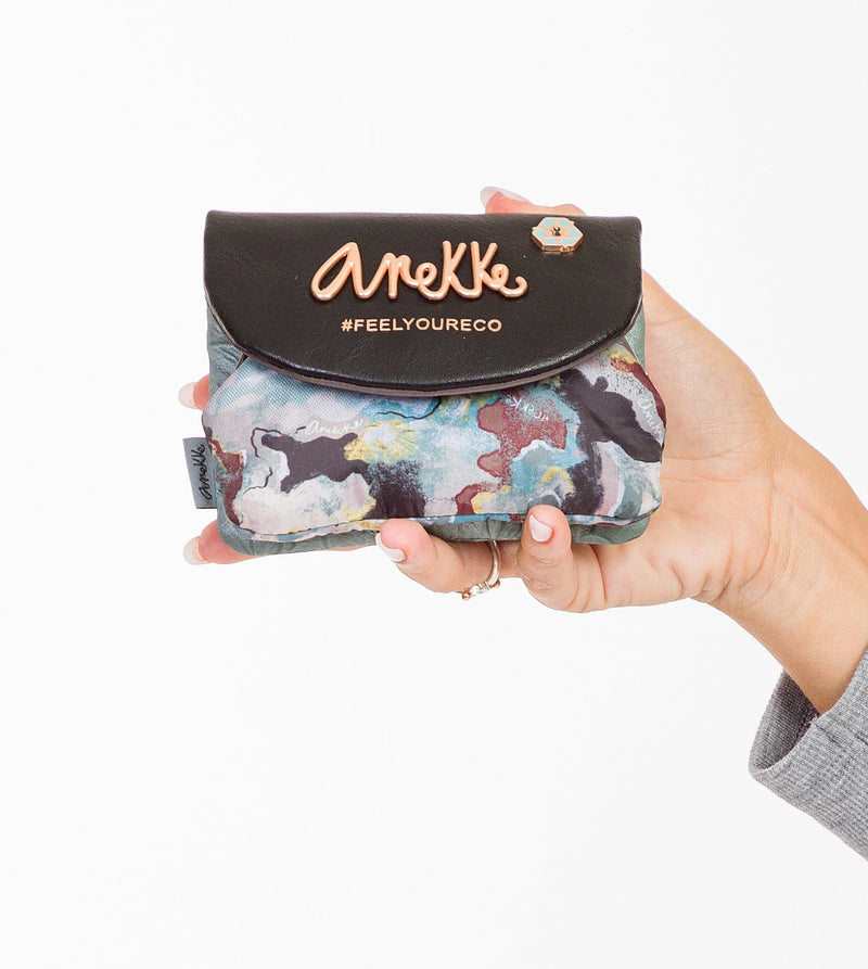 Anekke Nature Woods coin purse with flap ÚLTIMAS EDICIONES