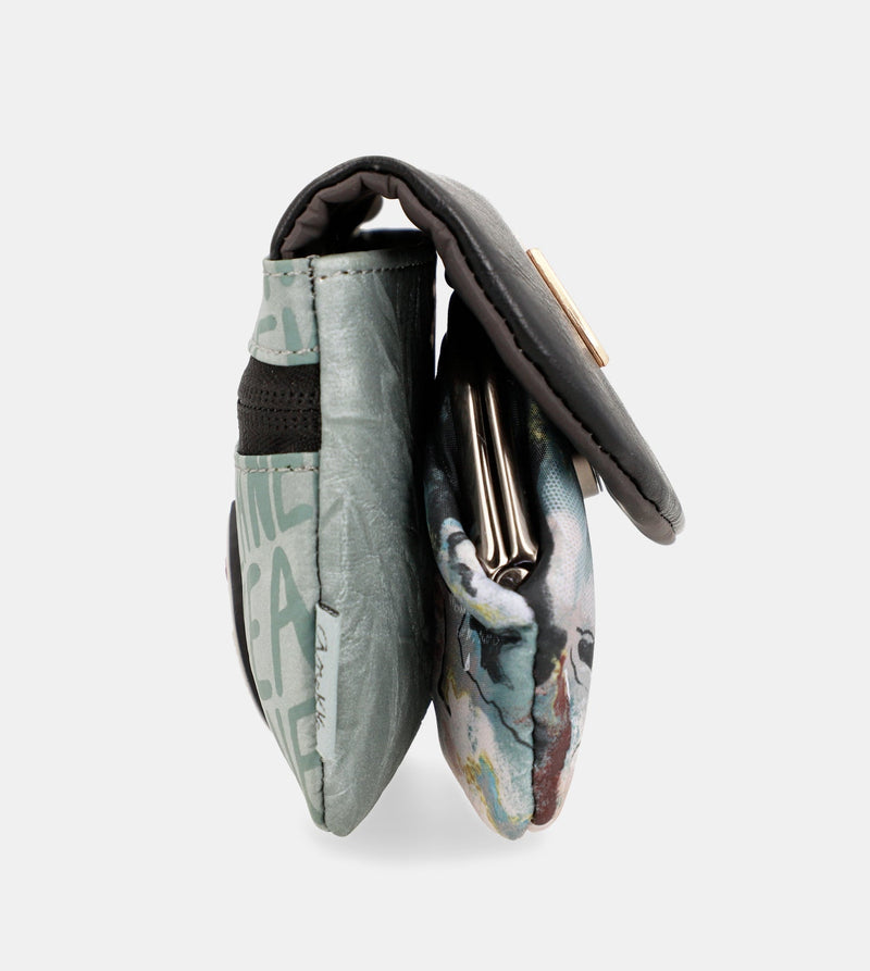 Anekke Nature Woods coin purse with flap ÚLTIMAS EDICIONES