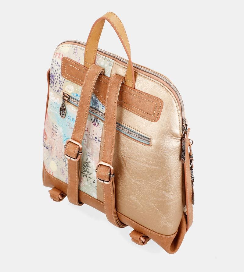 Anekke Mediterranean backpack with front pocket Solo hoy