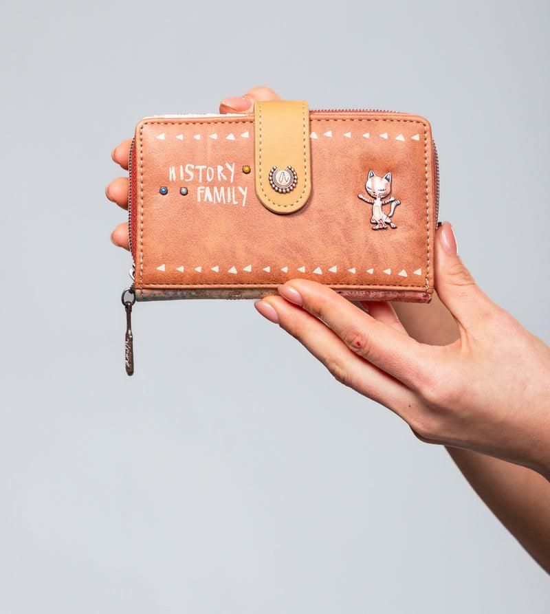 Anekke Menire medium RFID embossed wallet Rebajas de fin de temporada