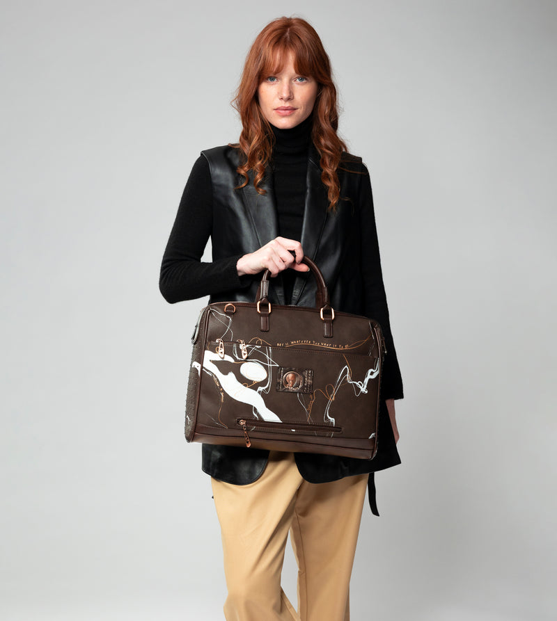 Anekke Brown briefcase Nature Shodō Los más vendidos