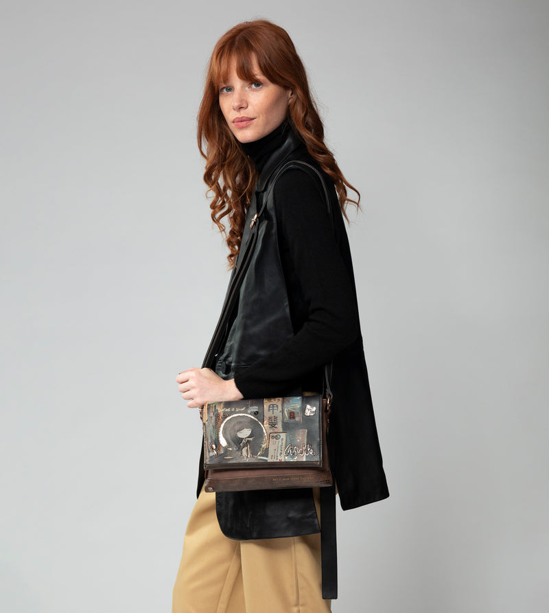 Anekke Shōen 3 compartment flap bag Tienda