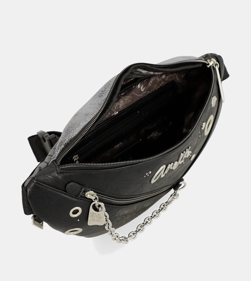 Anekke Crust black fanny pack Rebajas online