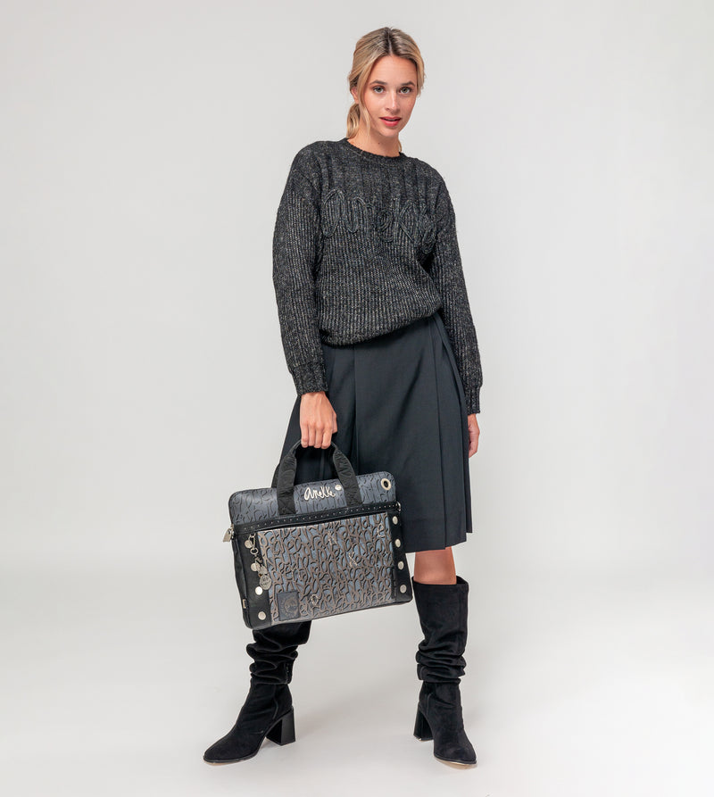 Anekke Crust briefcase Último día