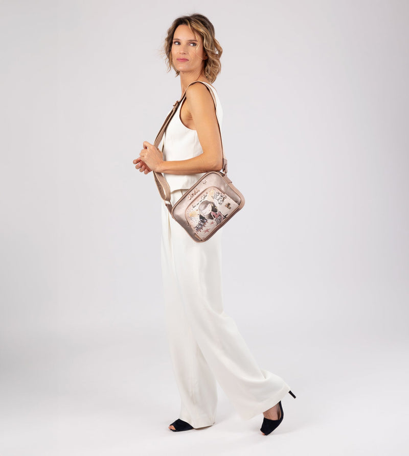 Anekke Hollywood double compartment crossbody bag Ofertas especiales