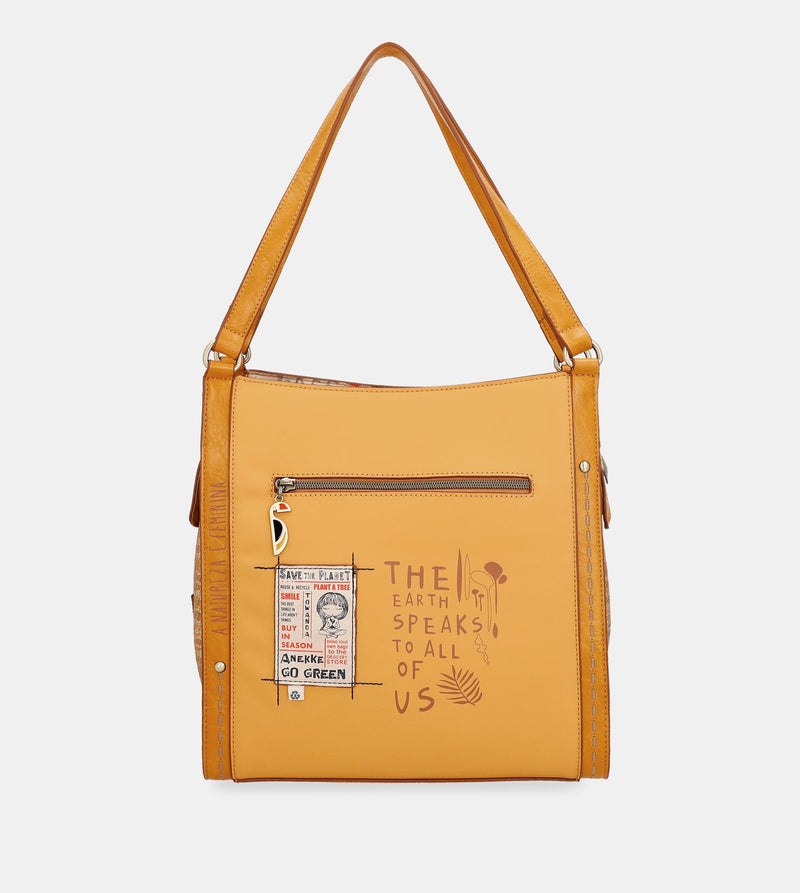 Anekke Nature Pachamama ochre crossbody bag 2025
