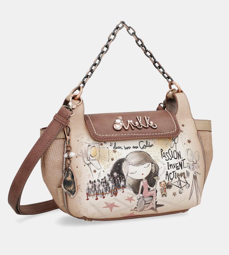 Anekke Hollywood crossbody bag with metal handle Venta caliente