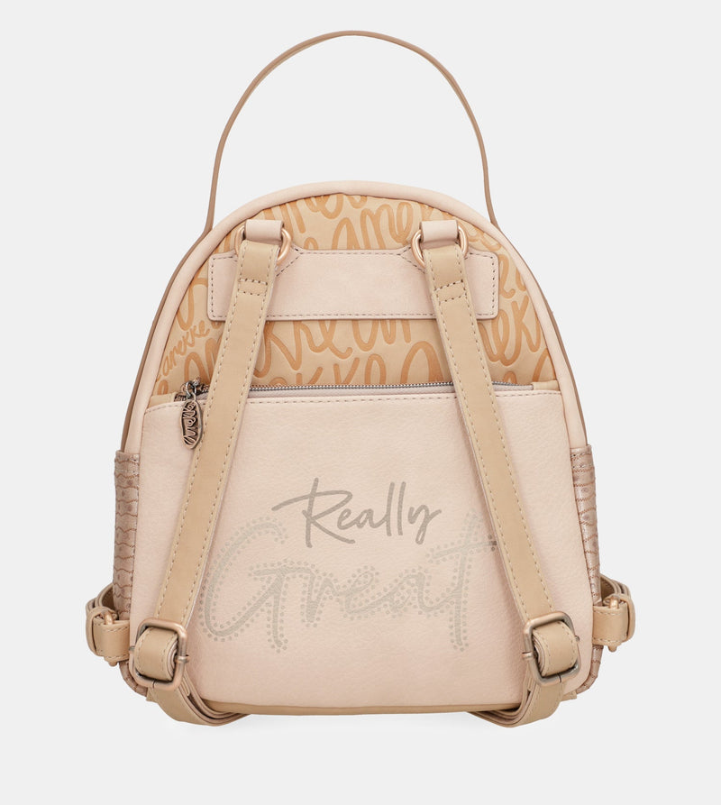 Anekke Studio nude small backpack Rebajas de fábrica