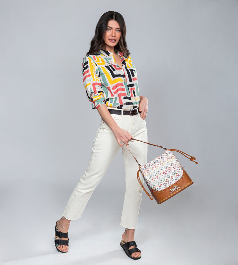 Anekke Magic Souls bowling crossbody bag Superdescuento
