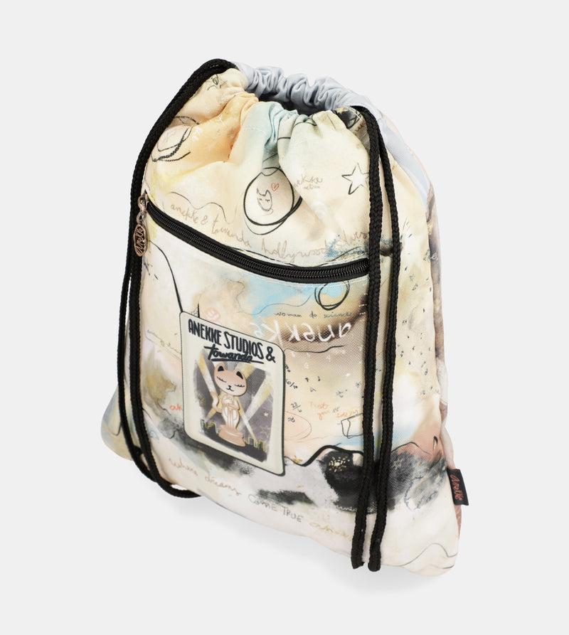 Anekke Hollywood fabric drawstring backpack Grandes ahorros