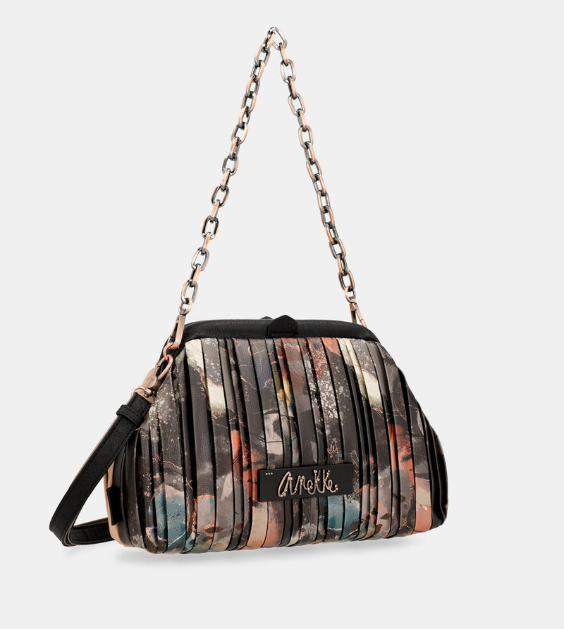 Anekke Shōen Palette pleated bowler bag