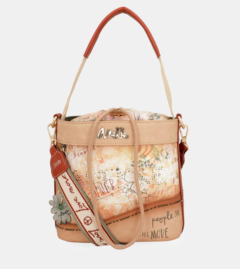 Anekke Flowers crossbody bag with rope closure Envío gratis