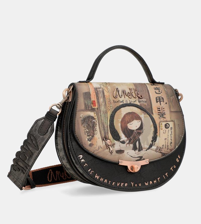 Anekke Shōen oval bag with flap ÚLTIMAS EDICIONES