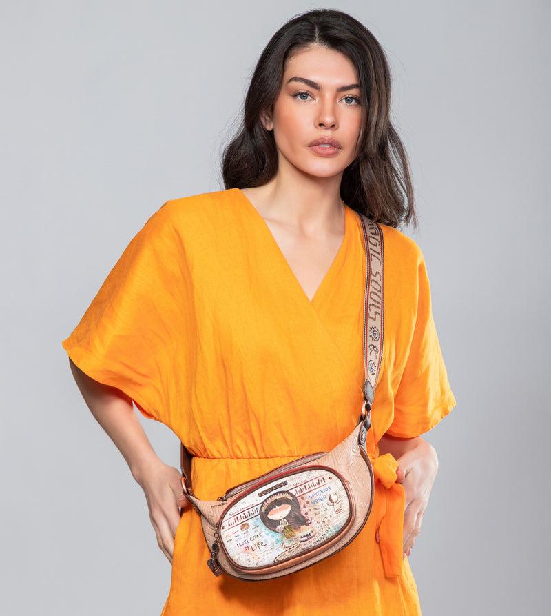 Anekke Menire ethnical printed crossbody bag En oferta