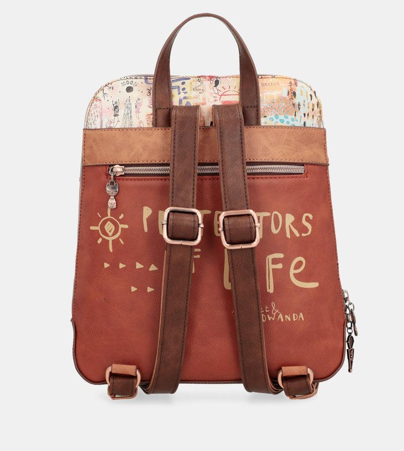 Anekke Menire ethnic print backpack for strollers Gran oferta