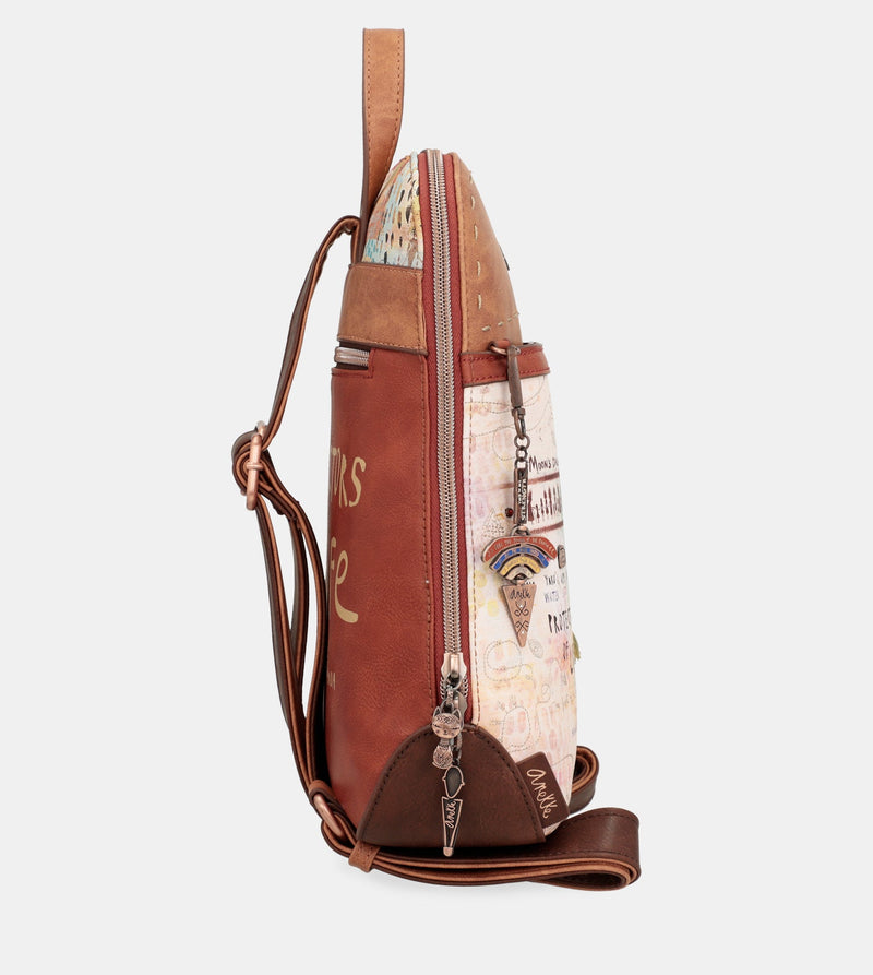 Anekke Menire ethnic print backpack for strollers Gran oferta