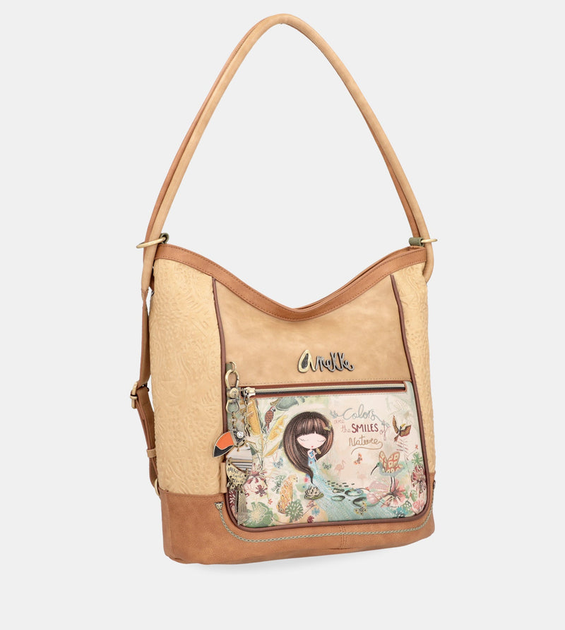 Anekke Amazonia convertible crossbody bag with backpack