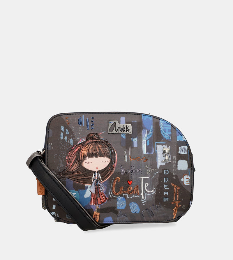 Anekke Contemporary Geometric Shoulder Bag Oferta especial de fábrica
