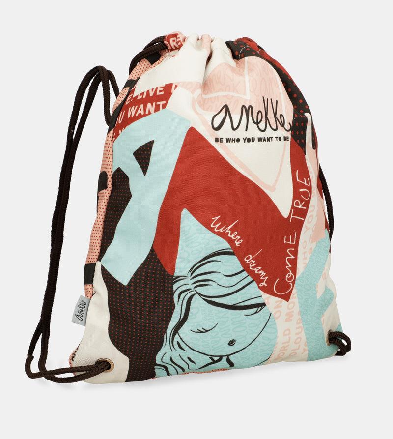 Anekke Fashion fabric drawstring backpack Superdescuento