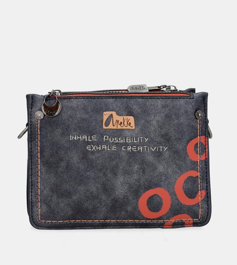 Anekke Nagare 3 compartments small shoulder bag Limitado a 3 días