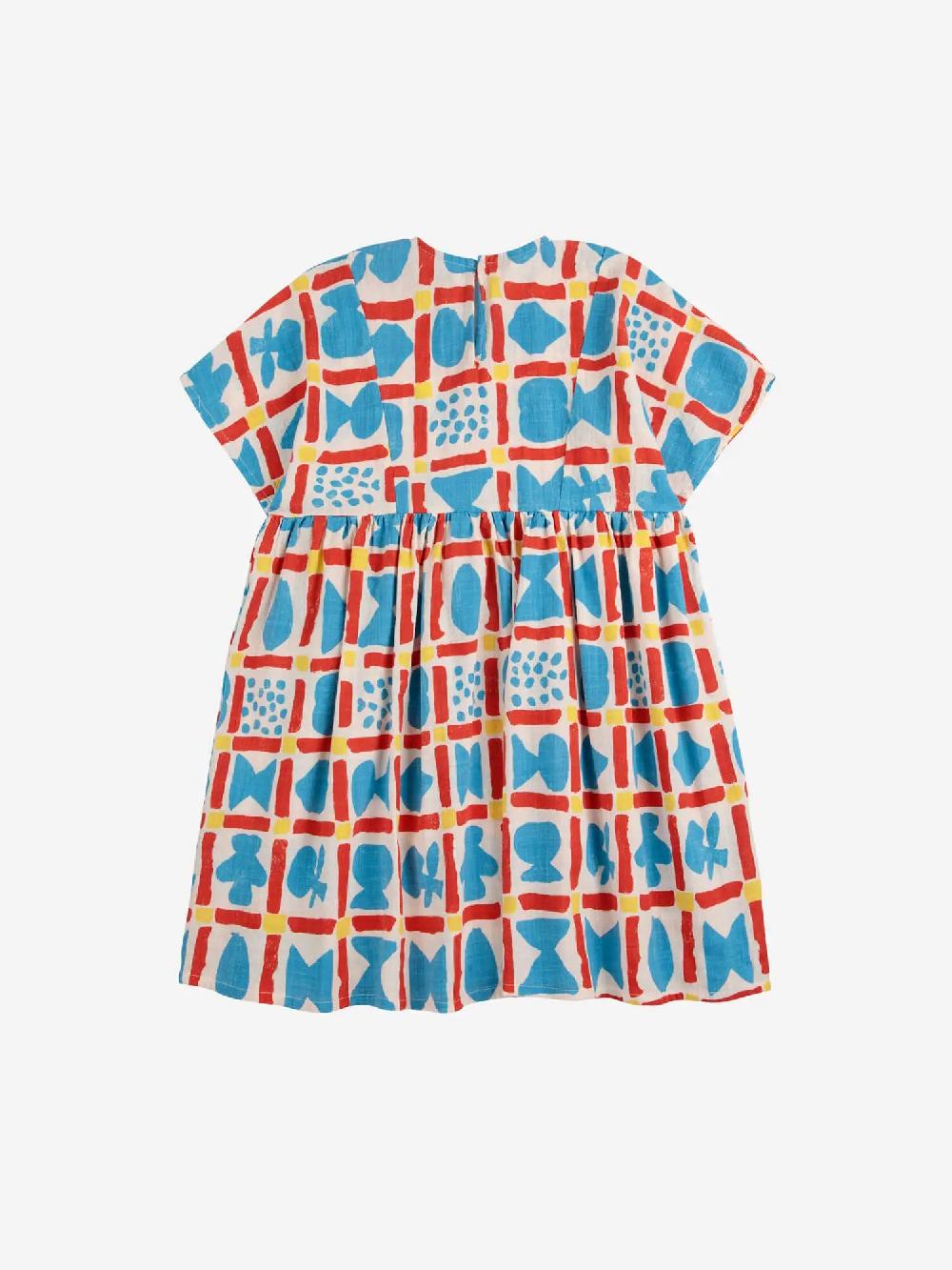 Bobo choses Gemetric Game all over woven dress Grandes ahorros