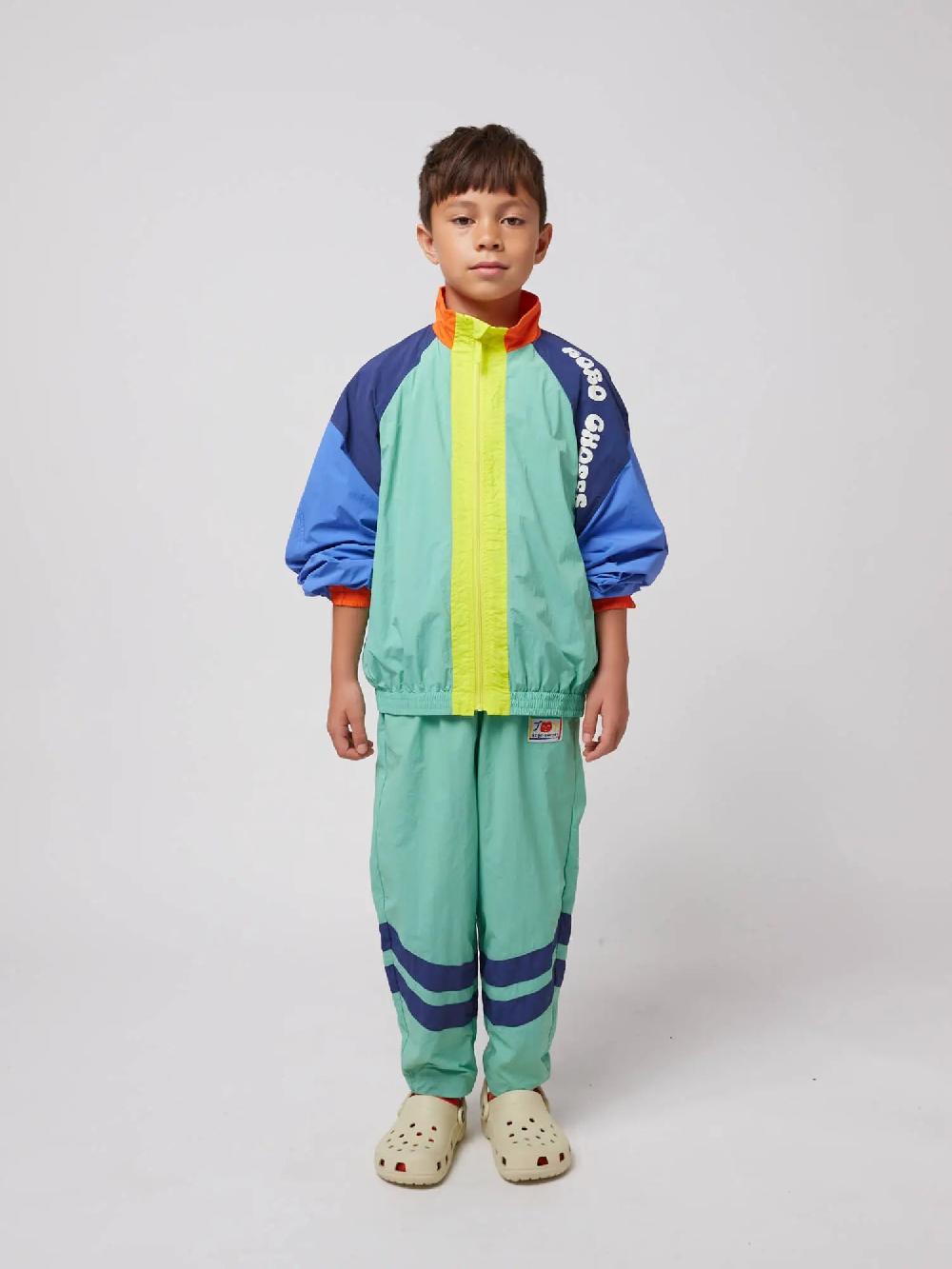 Bobo choses Smiling color block tracksuit pants Devoluciones gratuitas