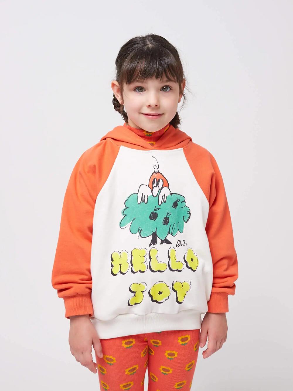 Bobo choses Hello Joy ranglan sleeves hoodie Rebajas top