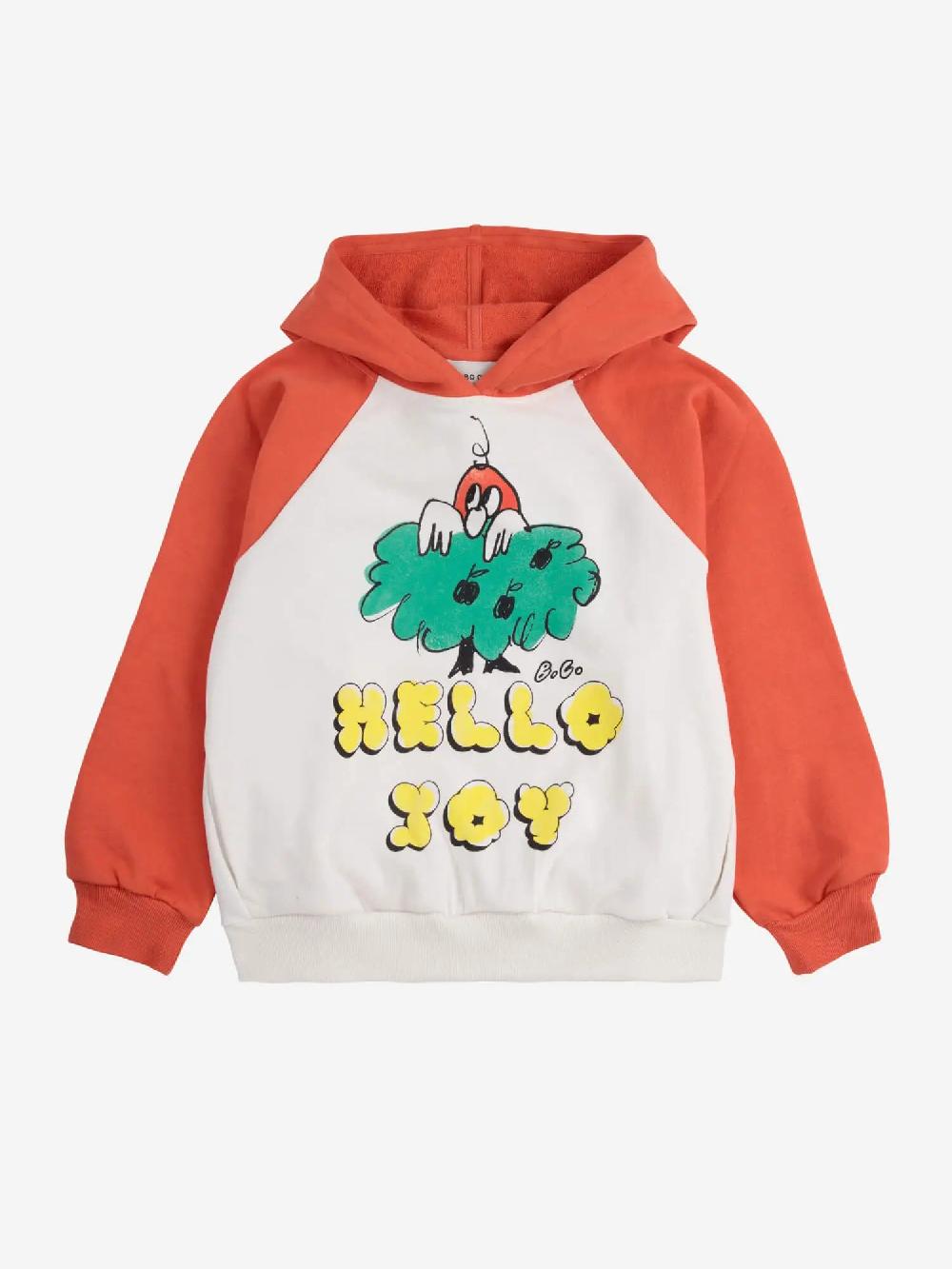 Bobo choses Hello Joy ranglan sleeves hoodie Rebajas top