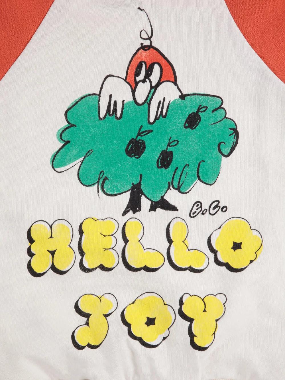 Bobo choses Hello Joy ranglan sleeves hoodie Rebajas top