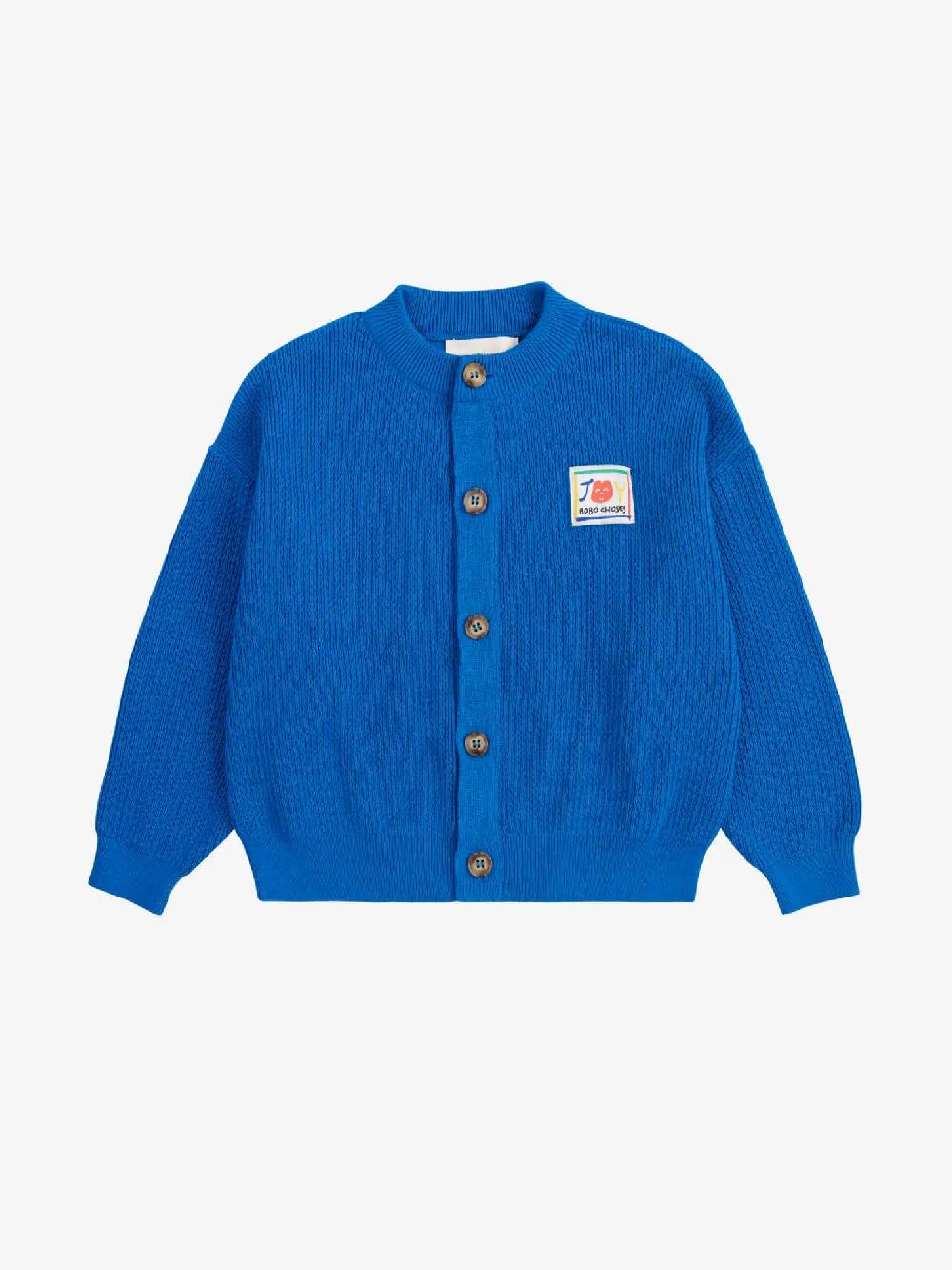 Bobo choses Smiling open work cardigan Oferta especial