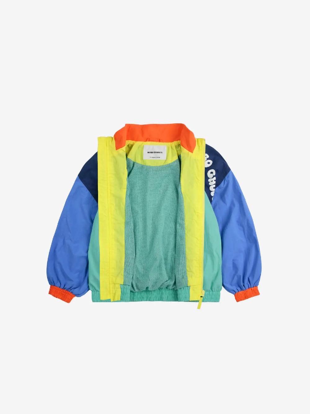 Bobo choses Wavy Bobo Choses color block tracksuit jacket ÚLTIMAS EDICIONES
