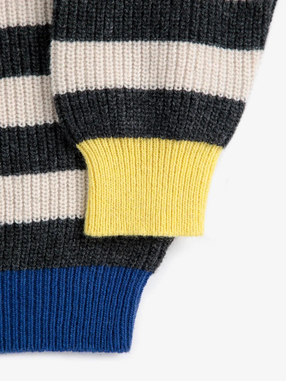 Bobo choses Smiling stripes jumper Precio de fábrica