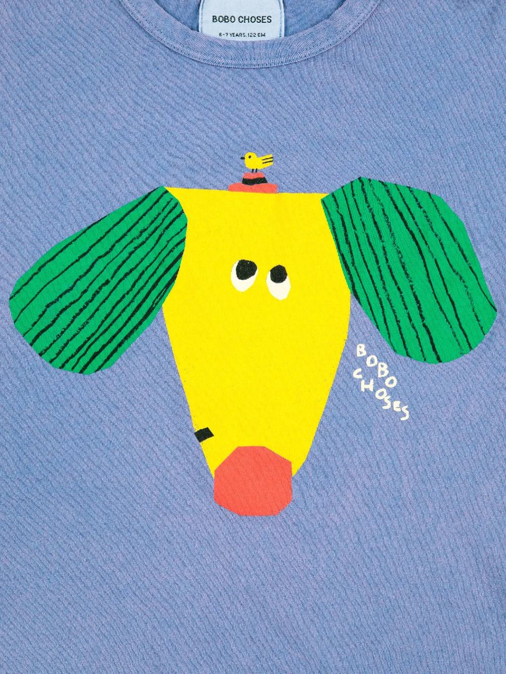 Bobo choses Happy Dog T-shirt Promoción por tiempo limitado