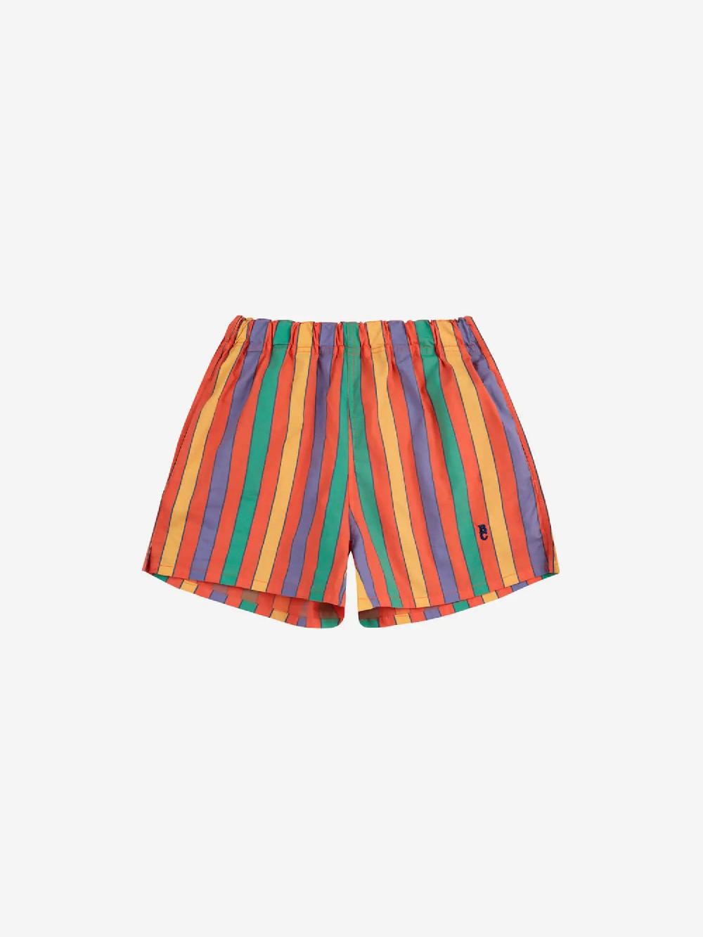 Bobo choses Multicolor Stripes woven shorts Solo hoy