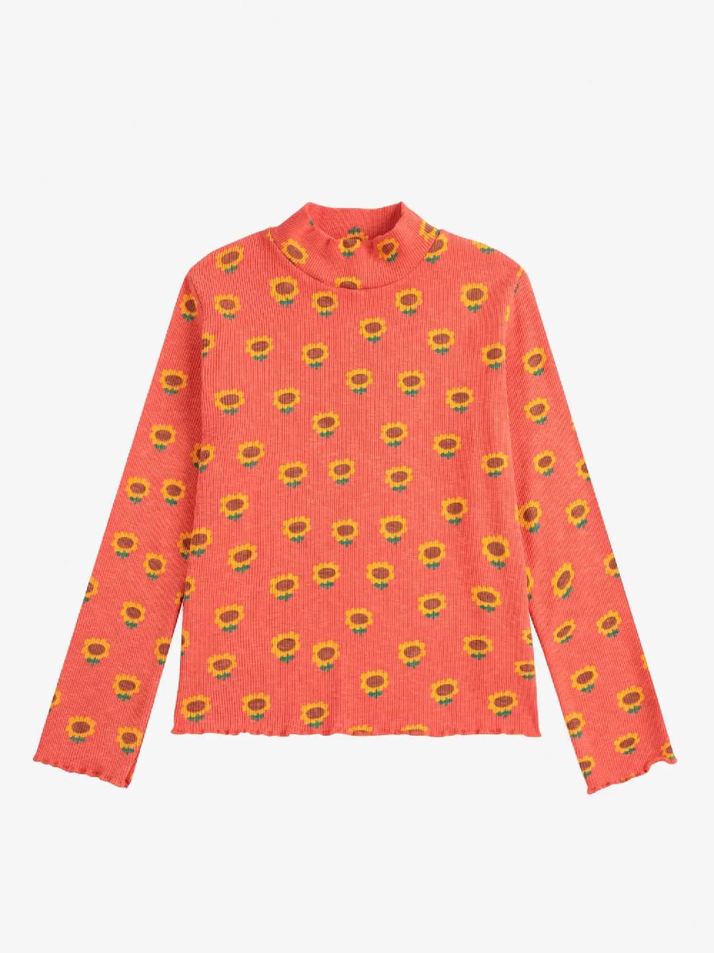 Bobo choses Sunflower all over turtleneck T-shirt Promoción trimestral