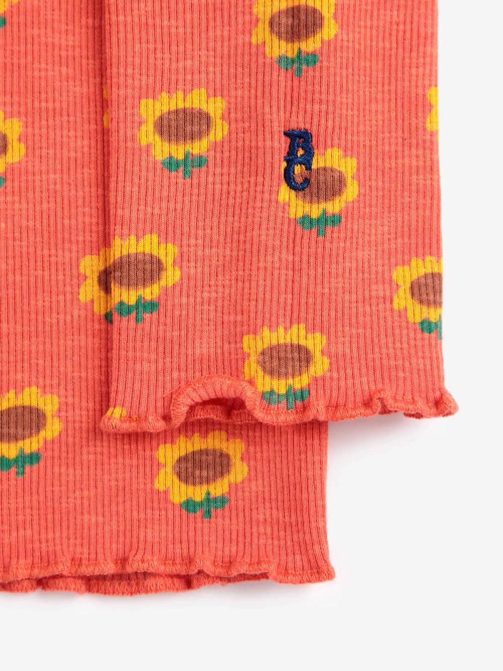 Bobo choses Sunflower all over turtleneck T-shirt Promoción trimestral