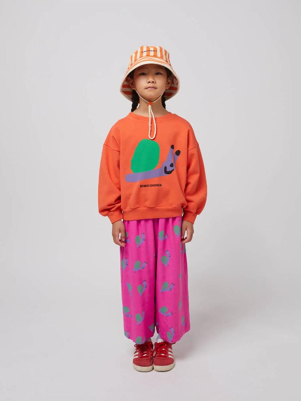 Bobo choses Funny Snail sweatshirt Solo queda un día