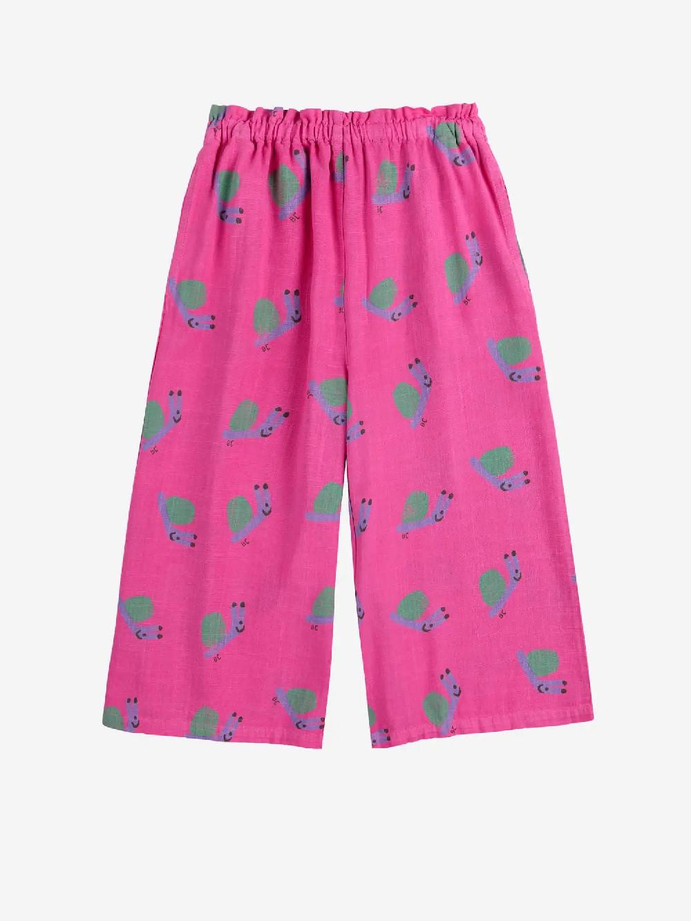 Bobo choses Funny Snail all over woven culotte pants