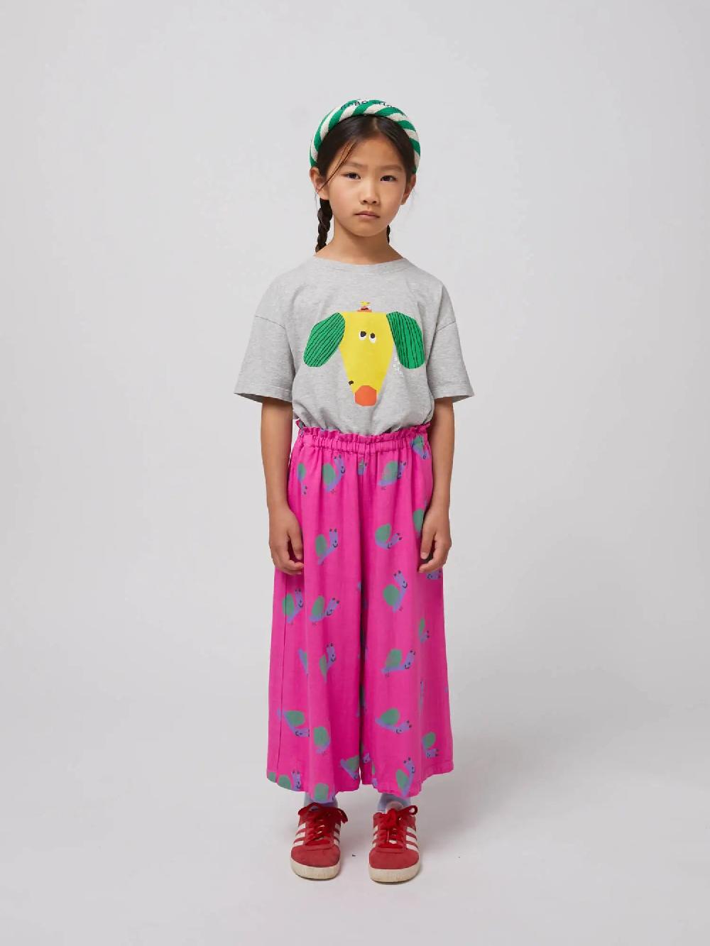 Bobo choses Funny Snail all over woven culotte pants Grandes descuentos