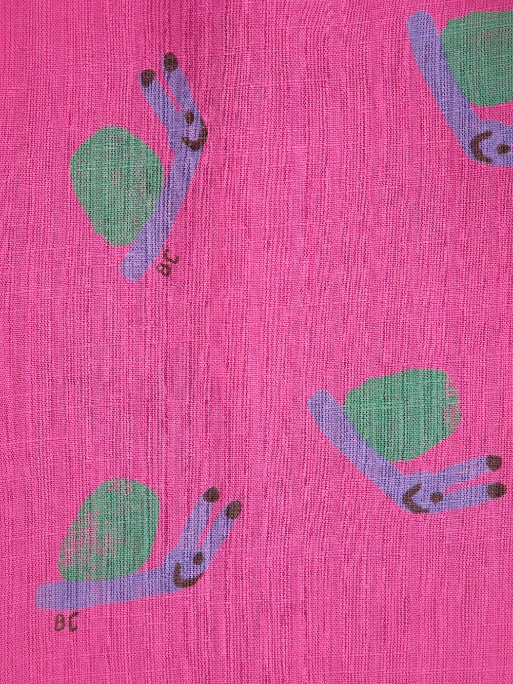 Bobo choses Funny Snail all over woven culotte pants Grandes descuentos
