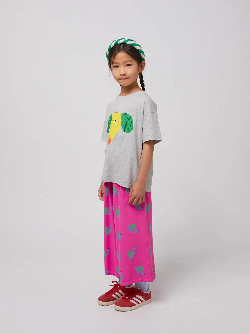 Bobo choses Funny Snail all over woven culotte pants Grandes descuentos
