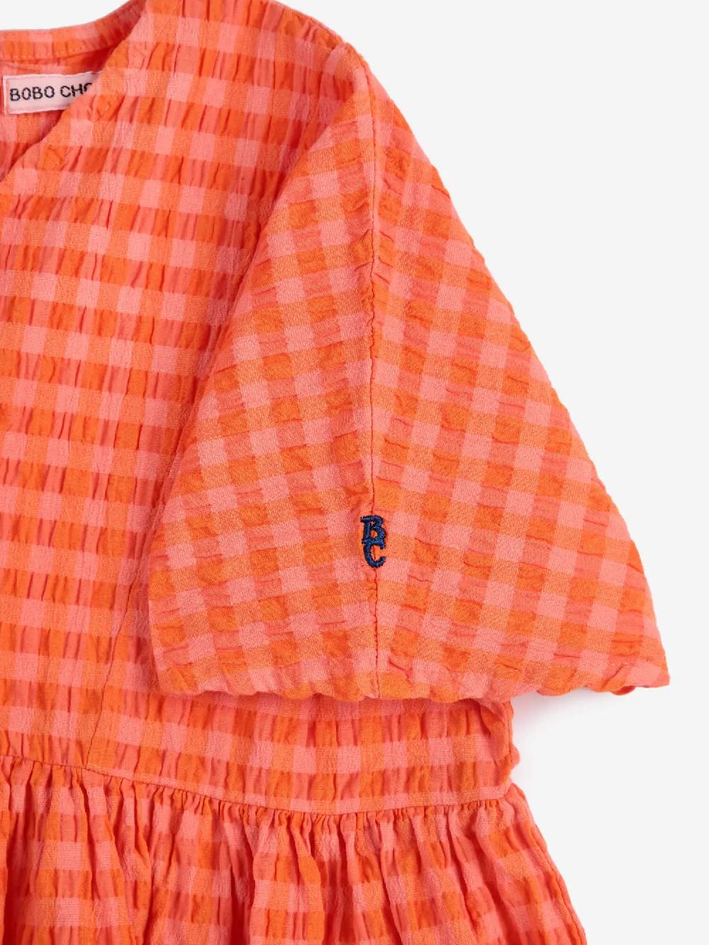 Bobo choses Vichy woven dress Liquidación