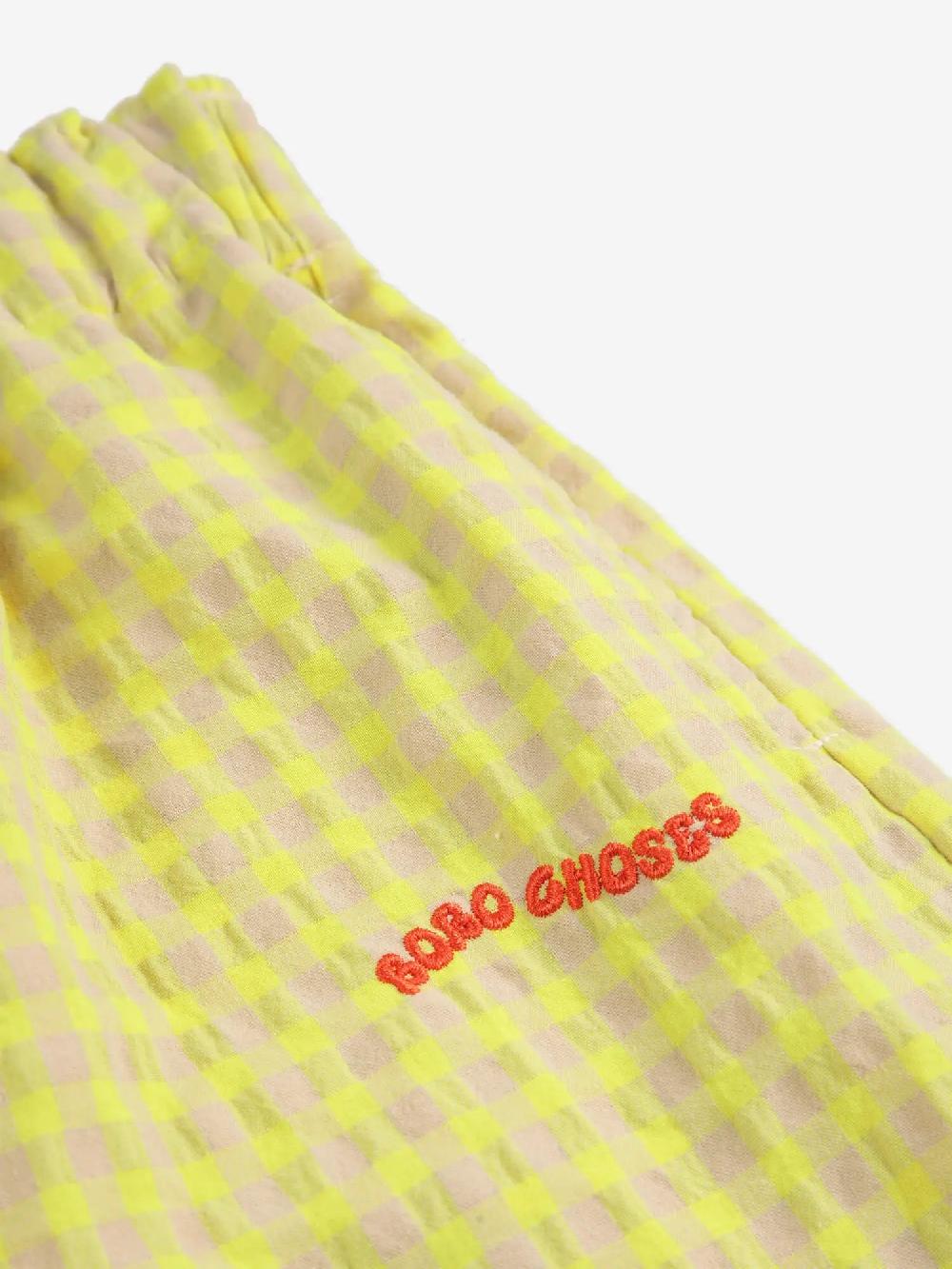 Bobo choses Vichy woven pants Envío internacional gratuito