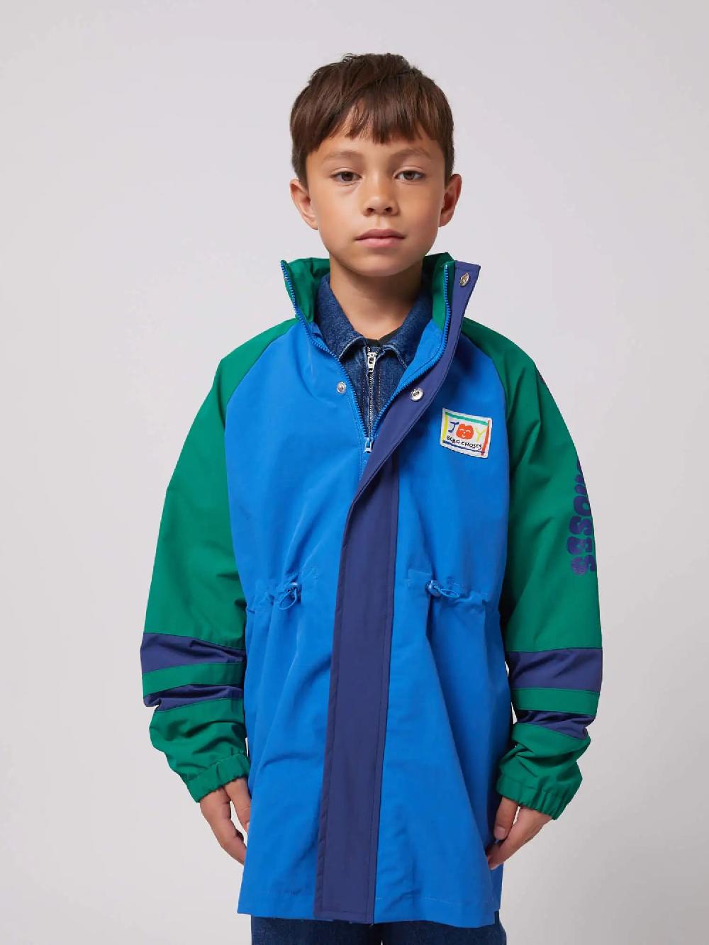 Bobo choses Wavy Bobo Choses color block raincoat