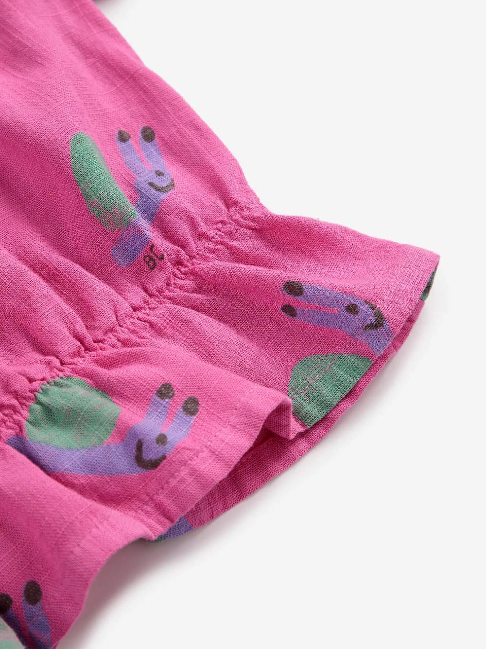 Bobo choses Funny Snail all over woven blouse Ofertas de temporada