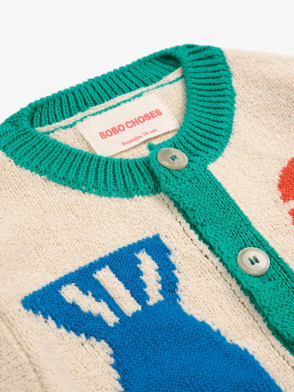 Bobo choses Lucky Fish cardigan Precio ultrabajo
