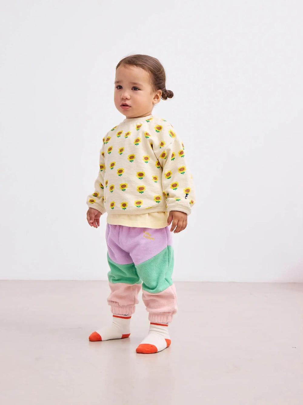 Bobo choses Lila color block jogging pants Outlet online